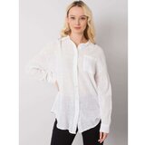 Fashion Hunters OH BELLA White cotton shirt Cene