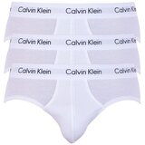 Calvin Klein Komplet tri klasične fit gaćice u bijelom donjem rublju | ePonuda.com
