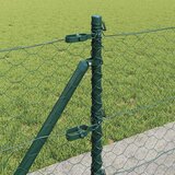  Heksagonalna ograda s betonskom osnovom 100 x 0,6 m Zelena | shoptok.hr