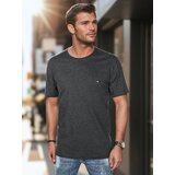 DStreet T-shirt męski z haftem ciemnoszary | Shoptok.si
