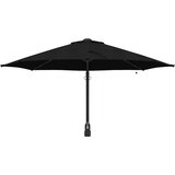  Vrtni suncobran Crna 248 x 248 x 148 cm Poliester i čelik | Eponuda.com