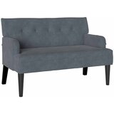  Chesterfield klupa Tamno siva 112 x 65,5 x 75 cm Baršun | Eponuda.ba
