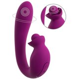 Javida Vibrator with Double Rotation Purple Cijene