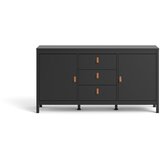 Tvilum Črna komoda Madrid, 151 x 79,7 cm Cene
