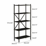 Hanah home Višenamenska polica Fermo Black | Eponuda.com