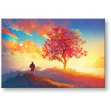  Slike na platnu zalazak SUNCA_048-11 (moderne slike na platnu) | ePonuda.com