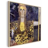 Slika - Gustav Klimt – Pallas Athene 60x60 U prirodnom drvenom okviru | shoptok.hr