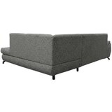 MID.YOU KOTNA SEDEŽNA GARNITURA, struktura, pliš siva | Shoptok.si