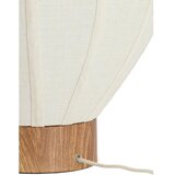 Light & Living Kremno bela kovinska namizna svetilka s tekstilnim senčilom (višina 36 cm) Kyzo – | Shoptok.si