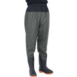 vidaXL Ribiške hlače s škornji temno zelene velikost 41 | Shoptok.si