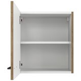 Flex-Well Kuhinjska Zgornja Omarica Cara, Hrast | Shoptok.si