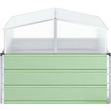  Sadilica Pastelno zelena 100 x 100 x 77 cm Cinkani čelik | shoptok.hr