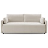 Bobochic Paris Bež sklopiva sofa 211 cm Marcel – Cijene