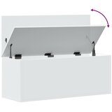  Kutija za pohranu bijela 90 x 35 x 35 cm od konstruiranog drva | shoptok.hr