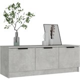 TV ormarić boja betona 102x35x36,5 cm od konstruiranog drva | Eponuda.ba