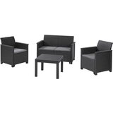 Keter Baštenski set Elodie 2 seater/ grafit | ePonuda.com