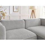 Bobochic Paris Svijetlo siva kutna garnitura od bouclé tkanine (s desnim kutom) Zephyr – | shoptok.hr