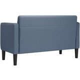 SOFA za dvije osobe plava 109 cm samt tkanina | shoptok.hr