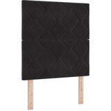  Krevet s opruga kutije s uzglavljem Crna 80 x 200 cm Baršun | shoptok.hr