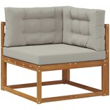  Set vanjskih sofa 10 kom. Prirodna i svjetlosiva | shoptok.hr