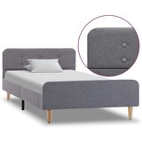 vidaXL Okvir za krevet od tkanine svjetlosivi 90 x 200 cm Cijene