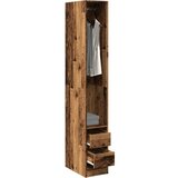 vidaXL Ormar boja staro drvo 30 x 50 x 200 cm od konstruiranog drva | shoptok.hr