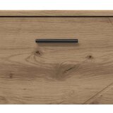 vidaXL Kopalniška omarica s predalom artisan hrast 76.5 x 35 x 64 cm | Shoptok.si