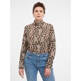 Orsay Beige women's long-sleeved T-shirt - Women's | Shoptok.si