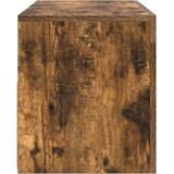 TV ormarić s LED svjetlima boja dimljenog hrasta 90x35x40 cm | shoptok.hr