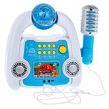  Karaoke Set za djecu s pojačalom i mikrofonom - plavi Slike
