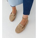 Gemre Beige matte-finish loafers Scafati | shoptok.hr