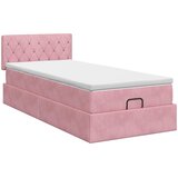  Podesivi krevet s madracem Ružičasta 80 x 200 cm Baršun | shoptok.hr