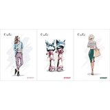  Zvezek Street Cute A4 mali karo | Shoptok.si