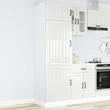Furnova Kuhinjska omarica Lucca visok sijaj bela inž. les, (21947723) | Shoptok.si