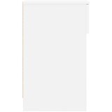  Noćni ormarić s ladicom bijeli 20x36x60 cm | shoptok.hr