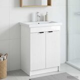  ispod umivaonika Bijela visokog sjaja 56 x 37,5 x 81 cm | shoptok.hr