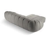 Micadoni Home Svijetlo siva baršunasti kutna garnitura Diana – | shoptok.hr