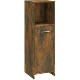  Kopalniška omarica dimljeni hrast 30x30x95 cm inženirski les, (20671598) | Shoptok.si