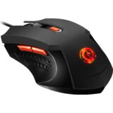 Canyon Star Raider GM-1 Optical Gaming Mouse with 6 programmable buttons, Pixart optical sensor, 4 levels of DPI and up to 3200, 3 million times key life, 1.65m PVC USB cable,rubber coating surface and colorful RGB lights, size:125*75*38mm, 115g | shoptok.hr