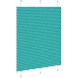 vidaXL Plisirana roleta Petrol Zelena 105x150 cm Širina tkanine | shoptok.hr