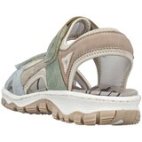 Rieker Sandali bež / kremna / pastelno modra / svetlo zelena | Shoptok.si