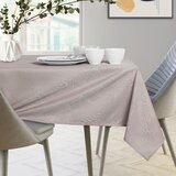 AmeliaHome Stolnjak i traka Gaia 115x180 cm, puderasto roza | shoptok.hr