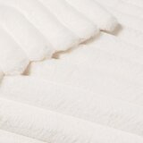 Douceur d intérieur Kremno bela odeja iz mikropliša 180x220 cm Boudoir – | Shoptok.si