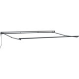  Skrovita tenda Crvena i bijela pruga 450x300 cm | shoptok.hr