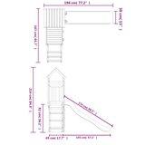 Vanjski Zunanje igralo trdna borovina, (20986450) | Shoptok.si