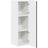 vidaXL Zidni kuhinjski ormarić Crna 30 x 31 x 100 cm Konstruirano drvo | shoptok.hr