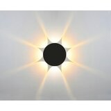Lesnina-XXXL Vanjska zidna LED svjetiljka Kanas (8 W, 160 x 160 x 50 mm, Crna, IP54) | shoptok.hr