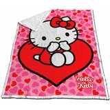 Hello Kitty Deka coral sherpa 120 x 150 cm | shoptok.hr