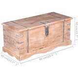  Škrinja za pohranu od masivnog bagremovog drva | shoptok.hr