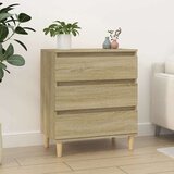  Komoda boja hrasta sonome 60 x 35 x 70 cm od konstruiranog drva Cijene